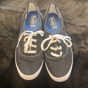 Keds Black and White Canvas Shoes